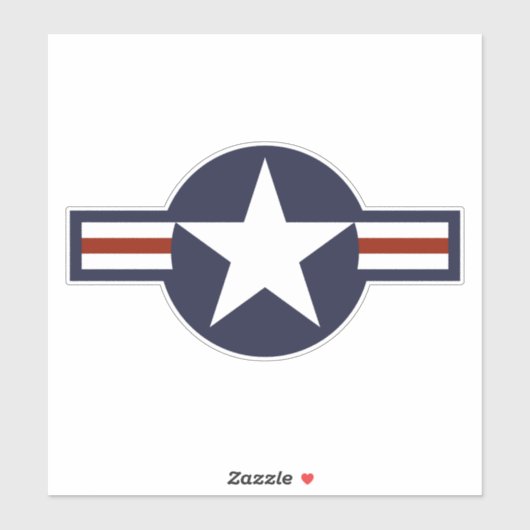 Sticker Logo de la Force aérienne (Feuille)