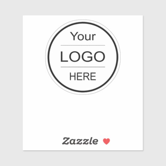 Sticker Logo de l'entreprise | Bouteilles professionnelles (Feuille)