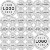 Sticker Logo de l'entreprise Taille des variétés 30 Autoco (Devant)