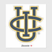 Sticker Logo de l'Université de Californie, Irvine (Feuille)