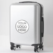 Sticker Logo de marque d'entreprise moderne (Sur valise)
