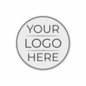 Sticker Logo de marque d'entreprise moderne (Devant)