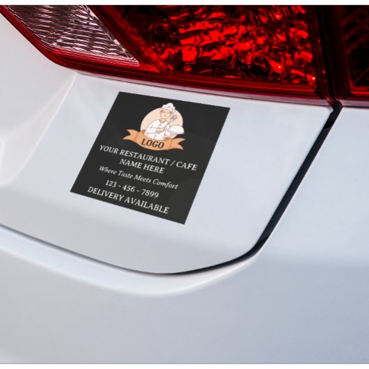 Sticker Logo de restaurant ou de café personnalisé