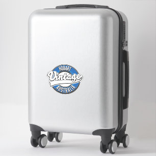 Sticker Logo de style vintage Hobart Australie