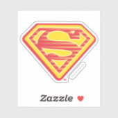 Sticker Logo de Supergirl Far Out (Feuille)