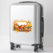 Sticker Logo de Thanksgiving (Sur valise)