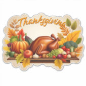 Sticker Logo de Thanksgiving (Devant)