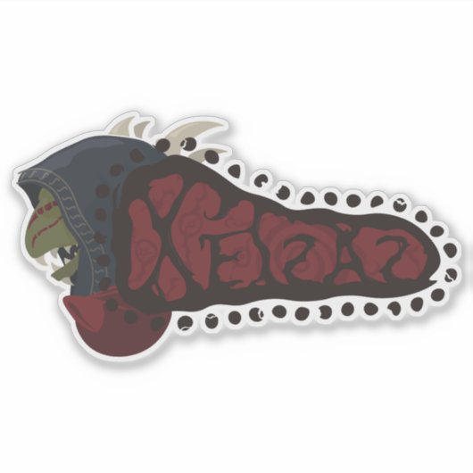 Sticker Logo de Xelzaz par pashacore (Devant)