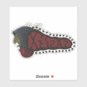 Sticker Logo de Xelzaz par pashacore (Feuille)