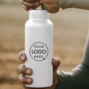 Sticker Logo d'entreprise   Bouteille d'eau de marque prof