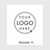 Sticker Logo d'entreprise | Casque professionnel de marque (Feuille)