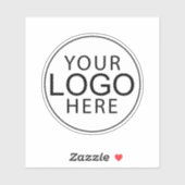 Sticker Logo d'entreprise moderne Employés d'entreprise (Feuille)