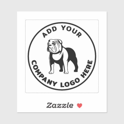 Sticker Logo d'entreprise Moderne Vet Tech (Feuille)