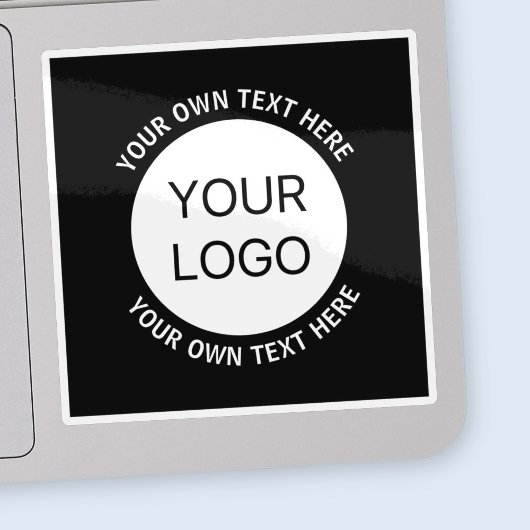Sticker Logo d'entreprise ou toute image et texte modifiab