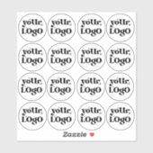 Sticker Logo d'entreprise personnalisé (Feuille)