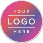 Sticker Logo d'entreprise promotionnel Voiture de marque (Devant)