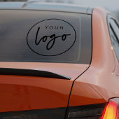 Sticker Logo d'entreprise Promotionnels Simple voiture par