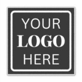 Sticker Logo d'entreprise simple (Devant)