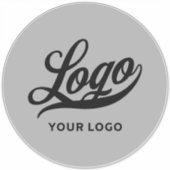 Sticker Logo d'entreprise sur pare-chocs en Vinyl Circle t (Devant)