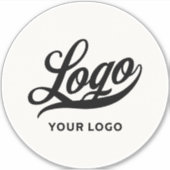 Sticker Logo d'entreprise sur PC portable White Circle Com (Devant)