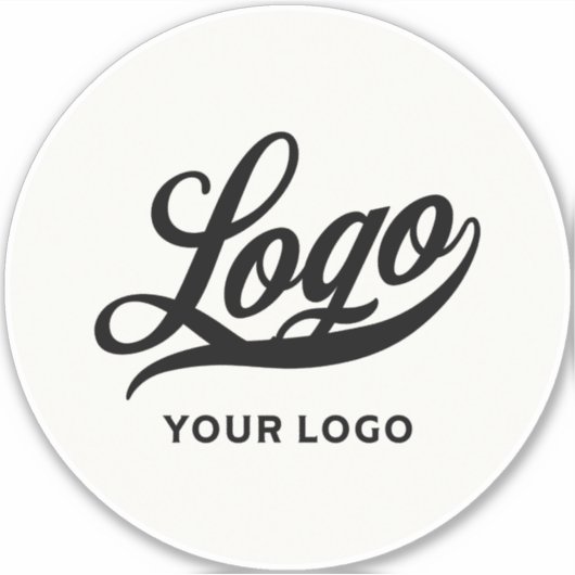 Sticker Logo d'entreprise sur PC portable White Circle Com (Devant)