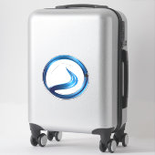 Sticker logo des services de plomberie (Sur valise)