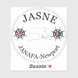 Sticker Logo du cycle JASNE-JANAFA