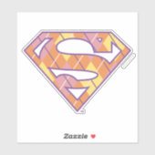 Sticker Logo du Jacquard Supergirl (Feuille)