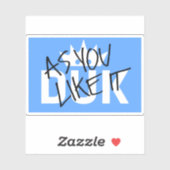 Sticker Logo DUK (Feuille)