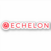 Sticker Logo Echelon (Devant)