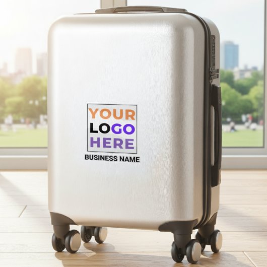Sticker Logo et nom de la valise | Etanche transparente