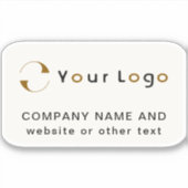 Sticker Logo éteint rectangle blanc Ordinateur portable Bu (Devant)