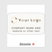 Sticker Logo éteint rectangle blanc Ordinateur portable Bu (Feuille)