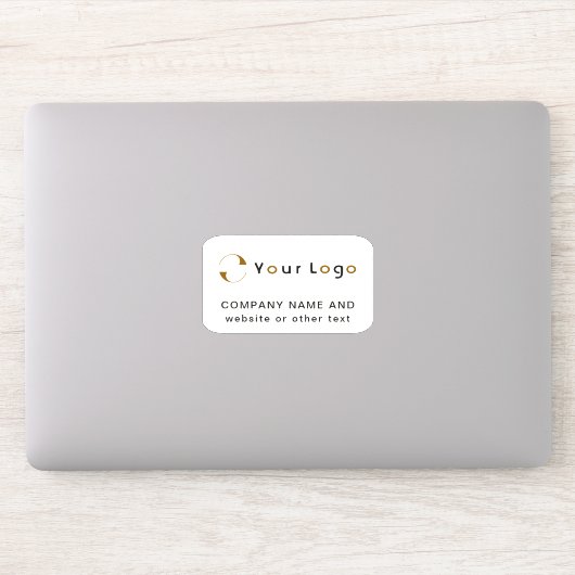 Sticker Logo éteint rectangle blanc Ordinateur portable Bu (Ordinateur)