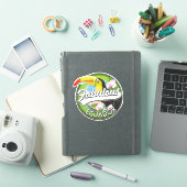 Sticker Logo Explorez l'Équateur fabuleux (Couverture iPad)