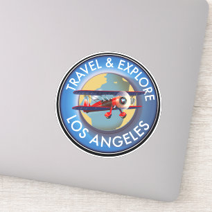 Sticker Logo Explorez Los Angeles