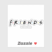 Sticker Logo FRIENDS™ (Feuille)