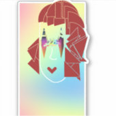 Sticker Logo GLARE (Devant)