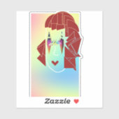 Sticker Logo GLARE (Feuille)