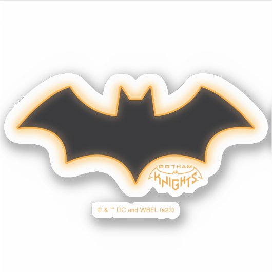 Sticker Logo Gotham Knights Batgirl (Devant)