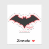 Sticker Logo Gotham Knights Red Hood (Feuille)