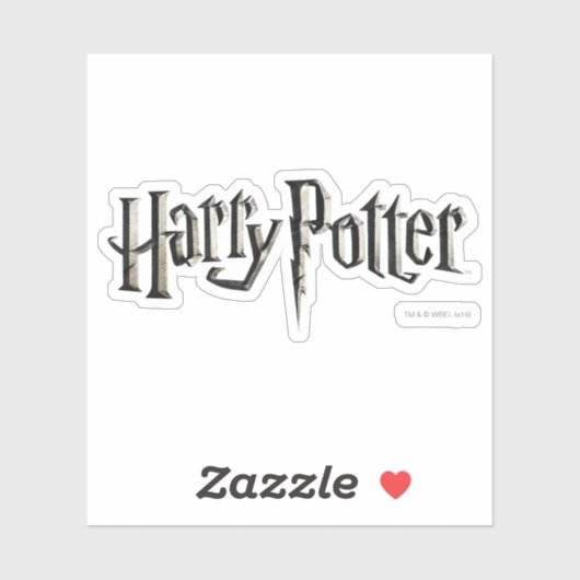 Sticker Logo Harry Potter (Feuille)