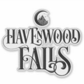 Sticker Logo Havenwood Falls Vinyl Decal (Devant)