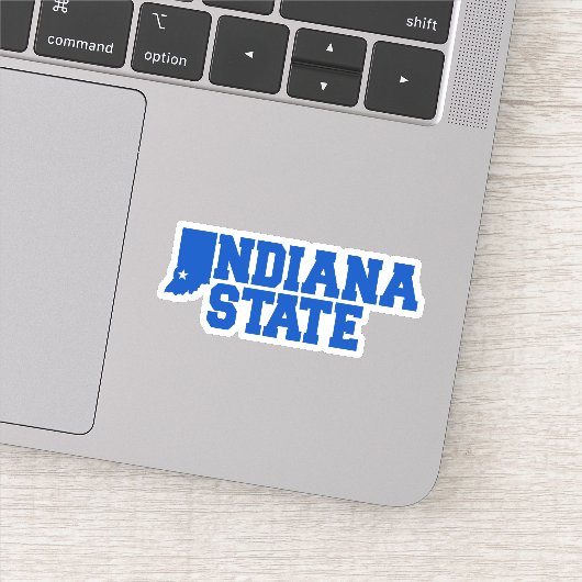 Sticker Logo Indiana State (Détail)