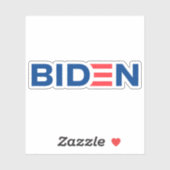 Sticker Logo Joe Biden (Feuille)