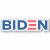 Sticker Logo Joe Biden (Devant)