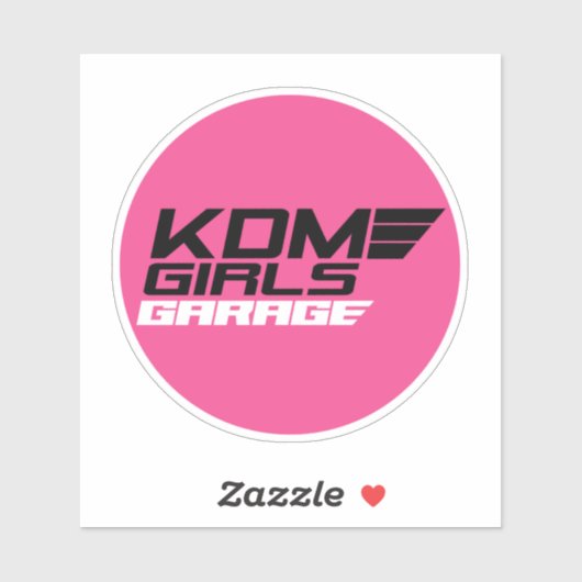 STICKER LOGO KDM (Feuille)