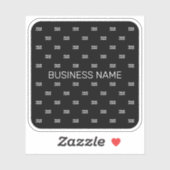 Sticker Logo moderne ou Motif design avec n'importe quelle (Feuille)