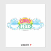Sticker Logo Neon Central Perk (Feuille)