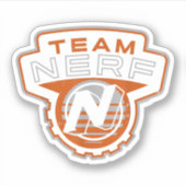Sticker Logo Nerf Team Nerf (Devant)